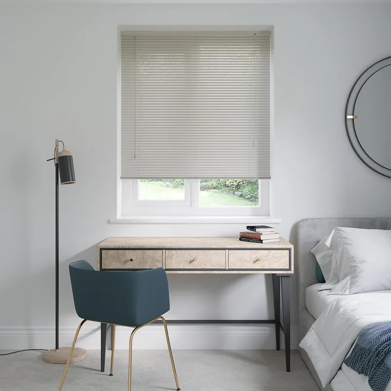 Dove Grey Venetian Blinds 25mm