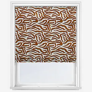 Camengo Ophea Velvet Cuivre Roman Blind