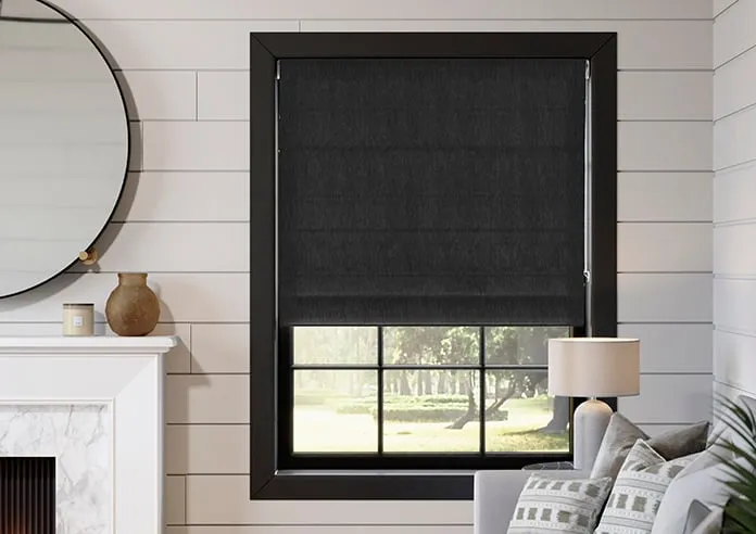 Kent Black - Roman Blind