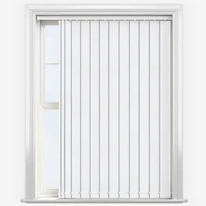 Supreme Blackout Porcelain White Vertical Blind