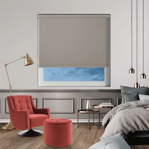 Bedtime Taupe Cordless Roller Blind