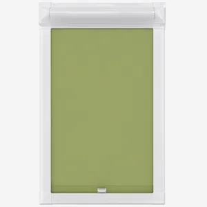 Deluxe Plain Lime Perfect Fit Roller Blind