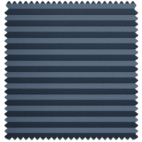 Blenheim Indigo (Blackout Cellular) Freehanging Pleated Blinds
