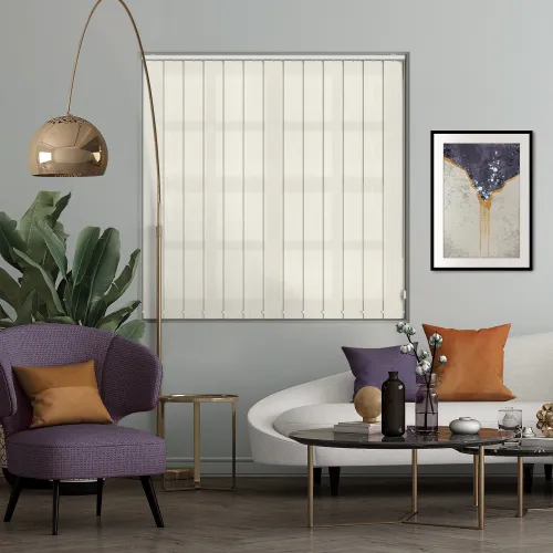 Linen Cotton Vertical Blind
