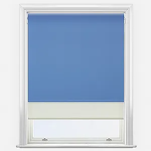 Aqualuxe Surf & Cream Double Roller Blind