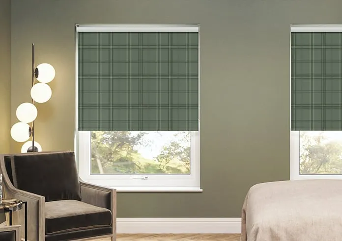 Falkirk Green Heath - Roller Blind
