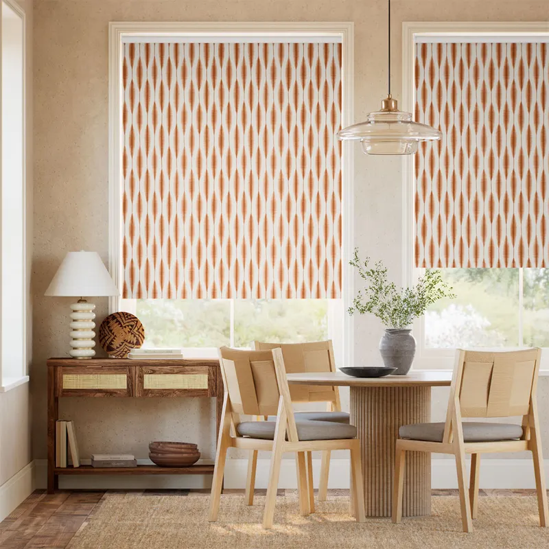 Twist2go Kasuri Spice Roller Blind