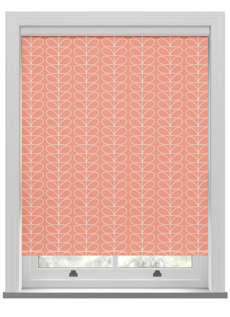 Orla Kiely Linear Stem Bubblegum Roller Blind