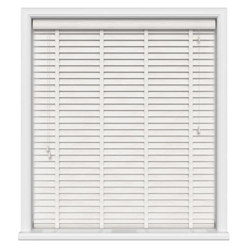 Arctic Oak Wood Grain With Tapes Eco-wood Blinds Uk