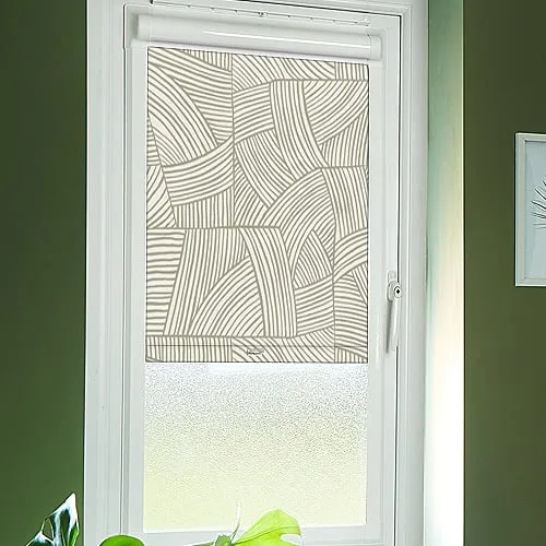 Maverick Mushroom (Blackout) Perfect Fit Blackout Roller Blinds