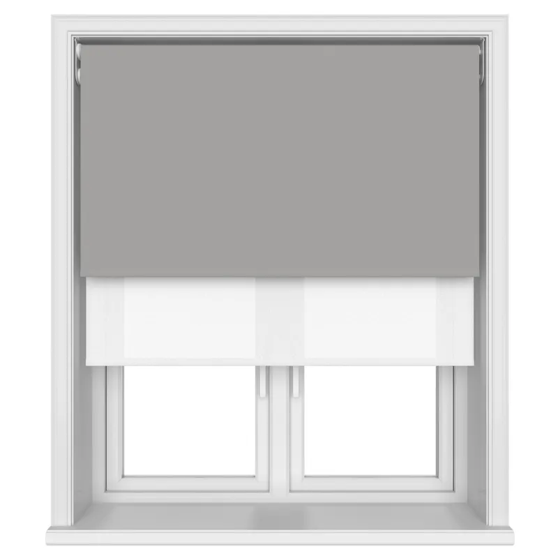 Bella Tropez Motorised Double Roller Blind Blinds Uk