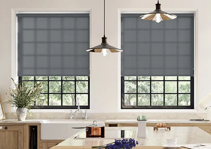 Roma (Fr) Char Grey - Roller Blind