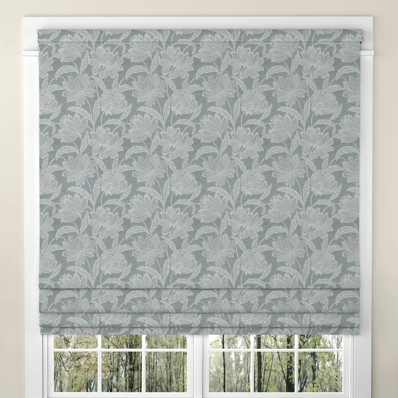 Ante Decor Zante Made To Measure Roman Blind Charcoal