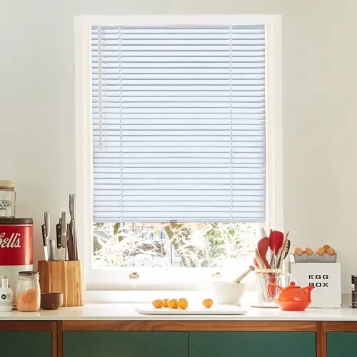 White Perfect Fit Venetian Blinds