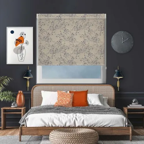 Cape Tulip Mink Pelmet Roller Blind