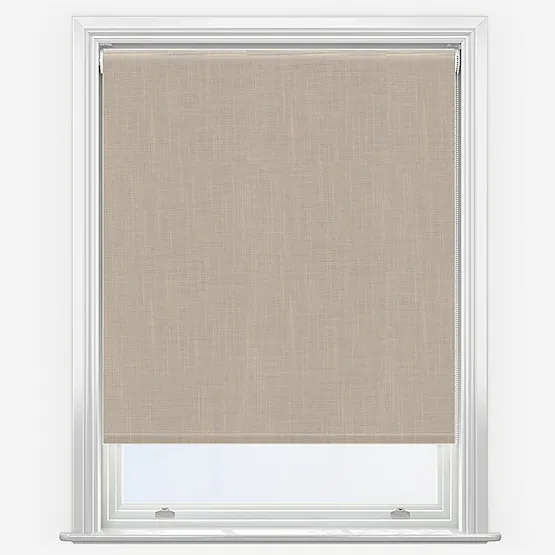 Flax Blackout Dune Roller Blind
