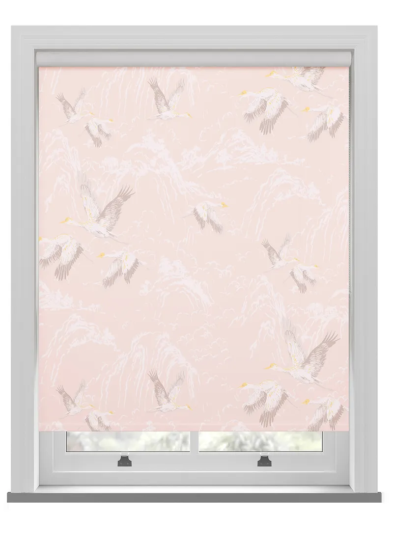 Laura Ashley Animalia Blush Roller Blind