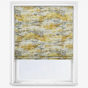 Kumo Ochre Roman Blind