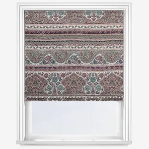 Sari Mulberry Roman Blind