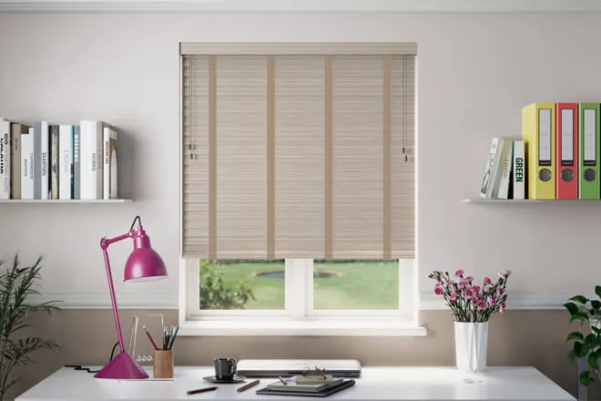Nova Scotia Natural Oak - Wooden Blind Latte Tape