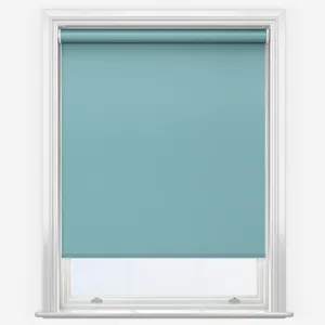 Supreme Blackout Ocean Green Roller Blind