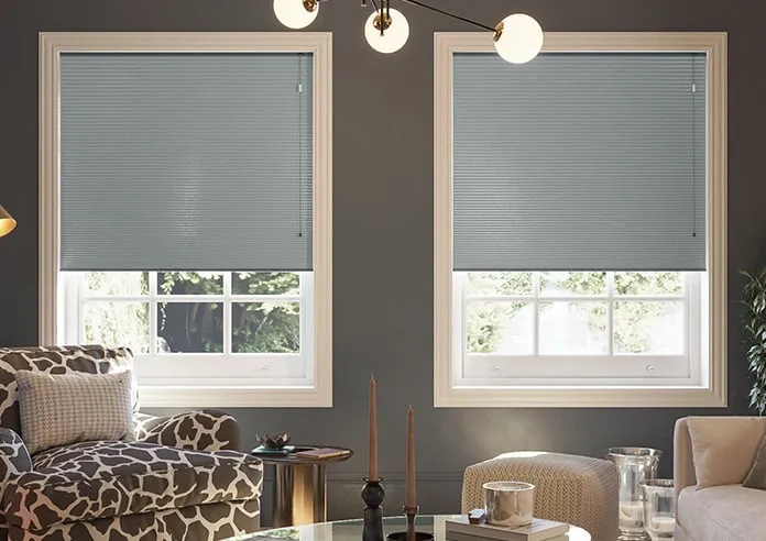 Eclipse (Blackout) Sterling - Pleated Blind