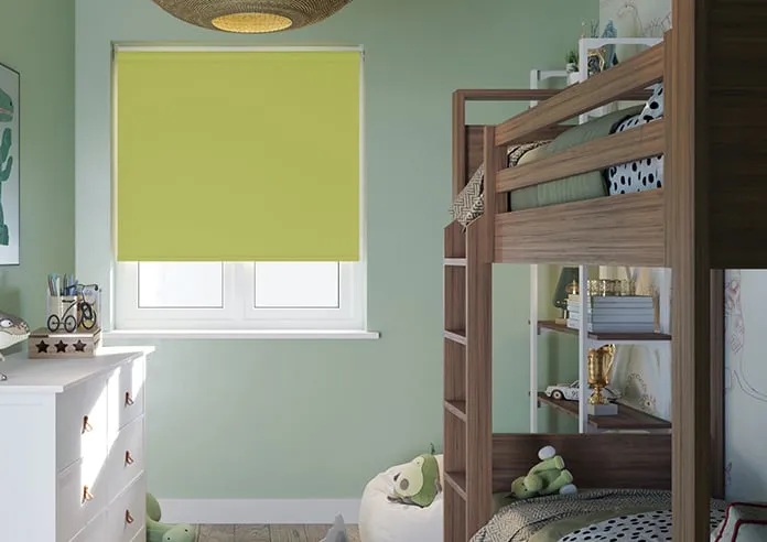 Trinity (Blackout) Lime - Roller Blind