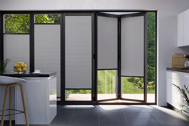 Austen Grey - Perfect Fit2frame Honeycomb Blackout Blind