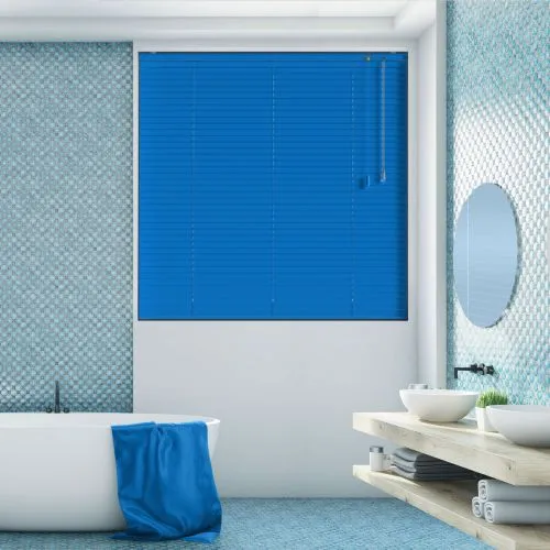 Royal Blue Venetian Blind