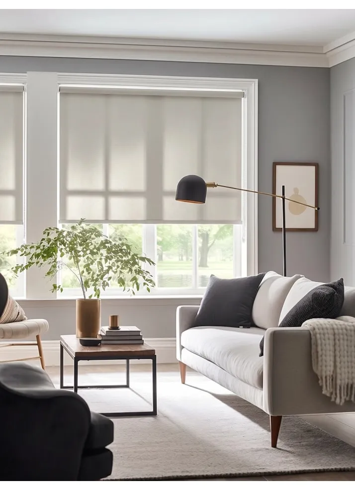 Odeon Grey Daylight Roller Blind