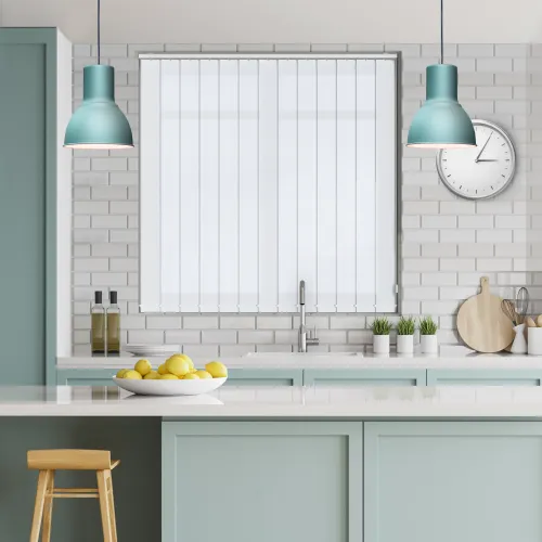 Hera White Vertical Blind