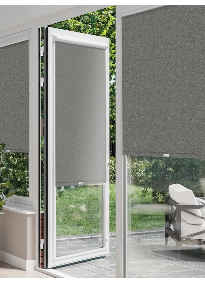 Amsterdam Graphite Perfect Fit® Roller Blind