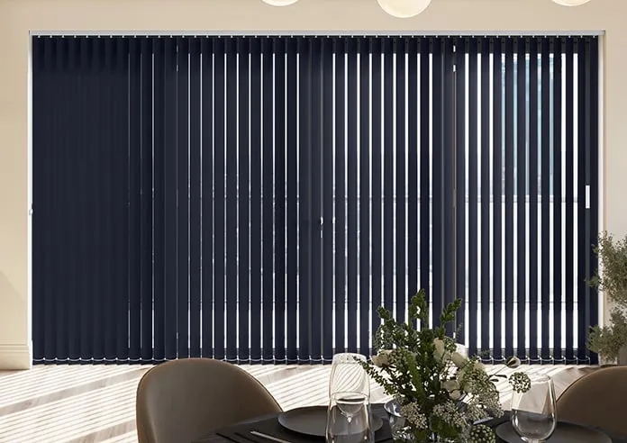 Orion (Blackout) Royal Blue - Vertical Blind