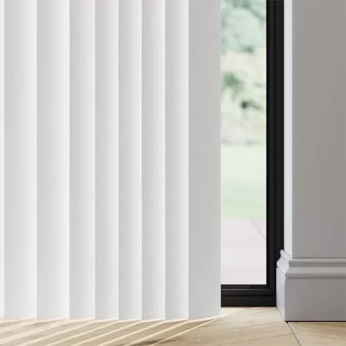 Kuta Gesso Rigid Vertical Blinds