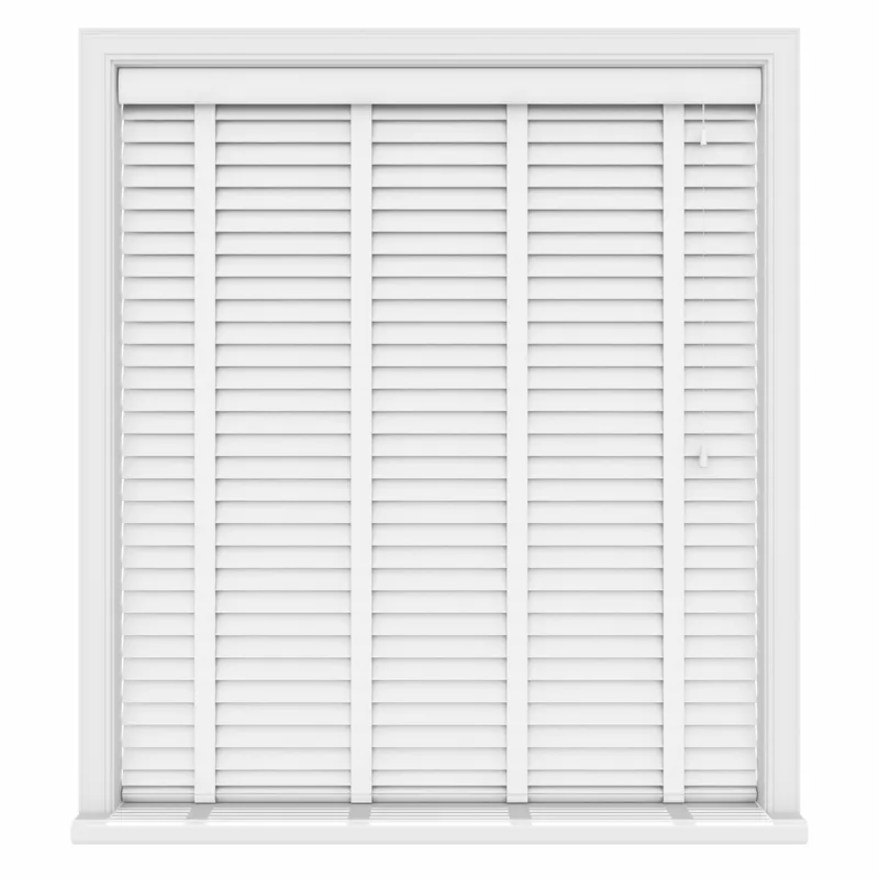 Featherdown White Grain With Tapes Ecowood Motorised Uk - Motorised Blinds