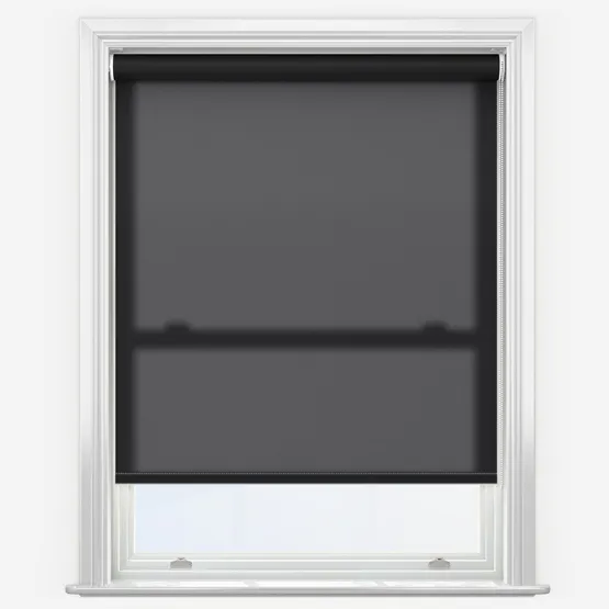Deluxe Plain Jet Roller Blind