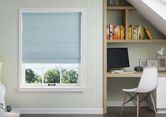 Stamford Azure - Roman Blind
