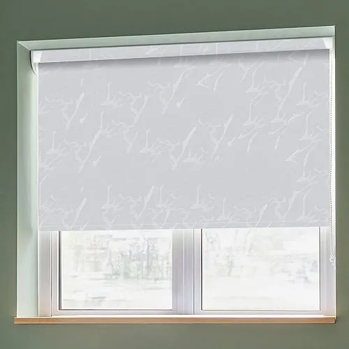 Stella Fr Ivory (Moisture Resistant) Grip Fit Roller Blinds