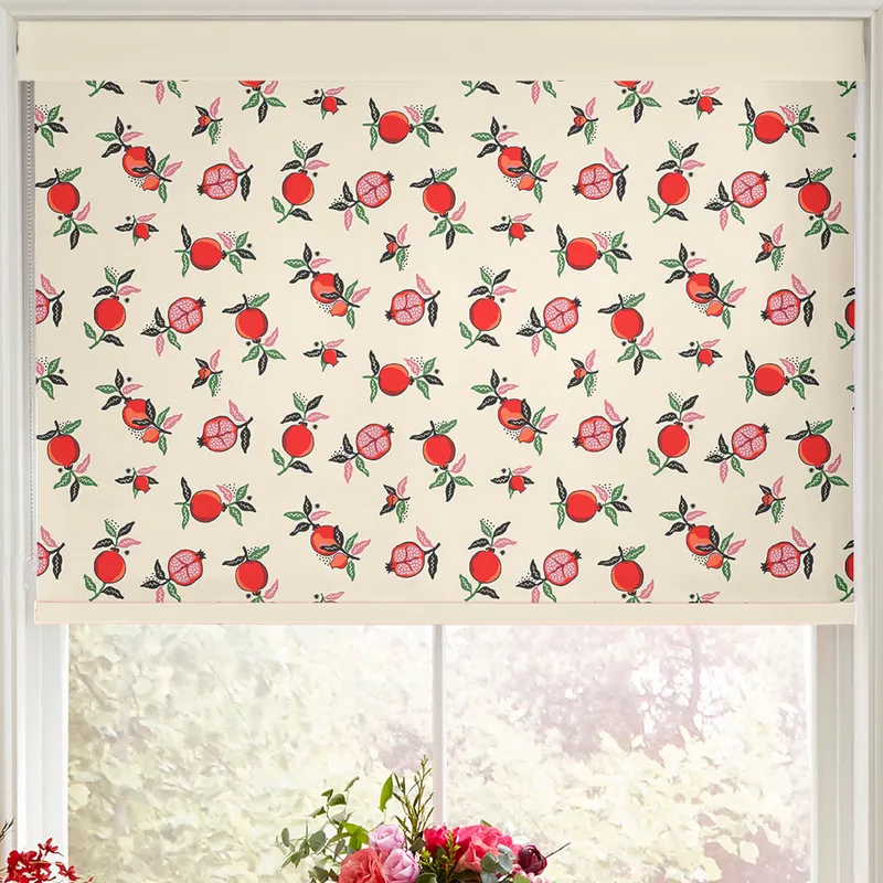 Cath Kidston Pomegranate Made To Measure Roller Blind Orange