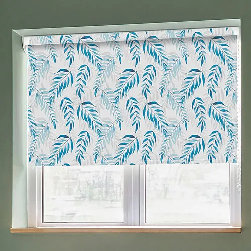 Clarice Azure Grip Fit Roller Blinds