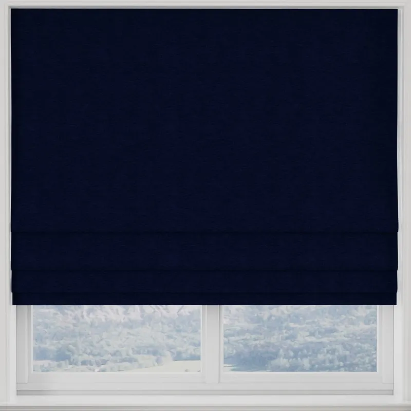 Kensington Made To Measure Roman Blind Navy