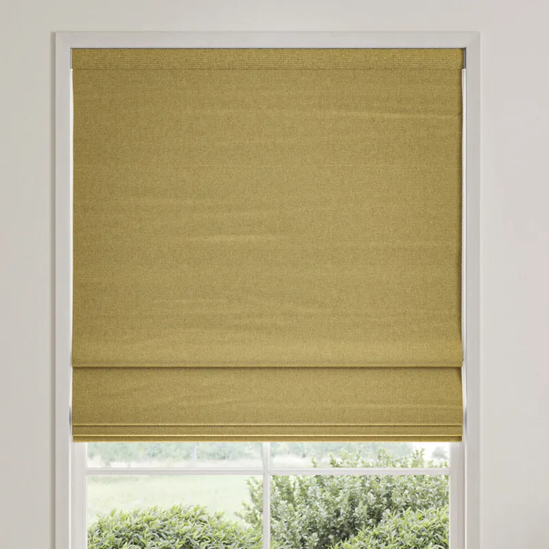 William Morris Reed Made To Measure Roman Blind Apple