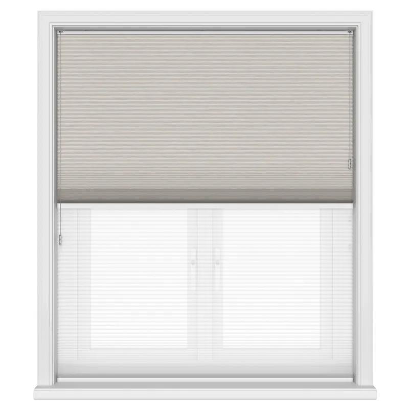 Tribeca Blockout Vintage Grey Day & Night Blinds Uk