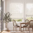 Lumiere Unlined Ariel Classic Cream Roman Blind