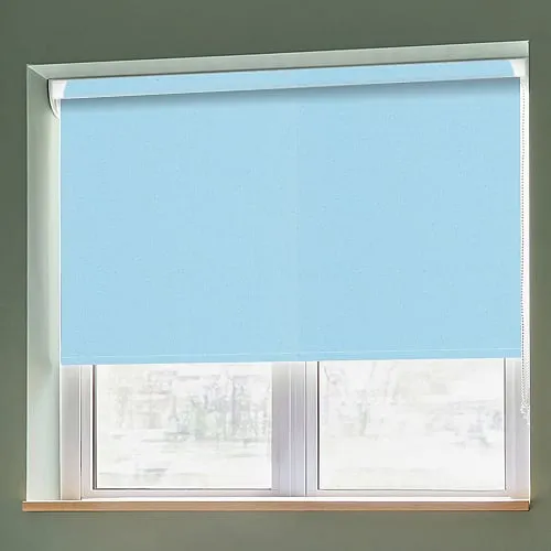 Polaris Baby Blue Grip Fit Roller Blinds