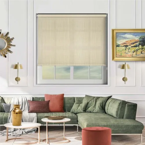 Linen Cream Roller Blind