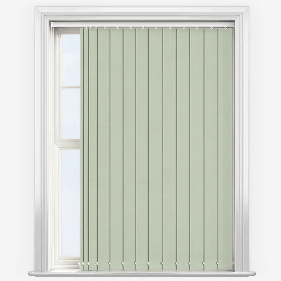 Deluxe Plain Sage Vertical Blind
