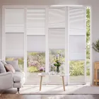 Bifold Night & Day Duo Snowdrift Pleated Blind