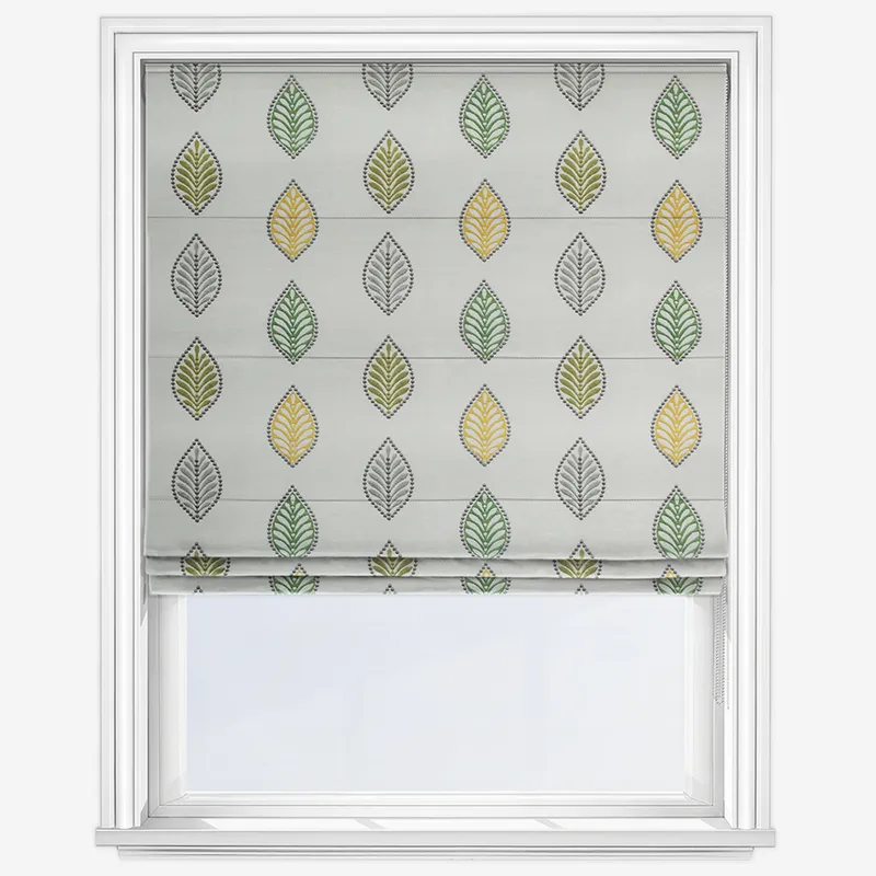 Ollie Green Roman Blind