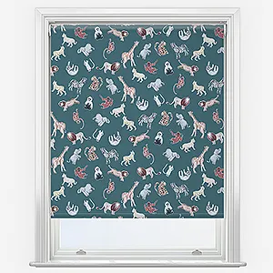 Sonova Studio Safari Midnight Blue Roller Blind